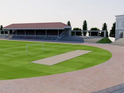Old Olympisch Stadion - Antwerp Belgium 3D model