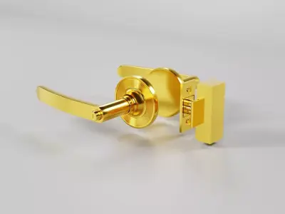 Door Knob CG34 3D model
