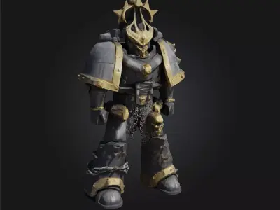  Chaos Armor Knight 3D model