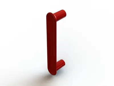 Cabinet door handle 3D print model