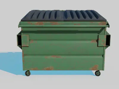 Garbage Dumpster 3D model