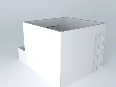 carlaorkut house with doors Free 3D model