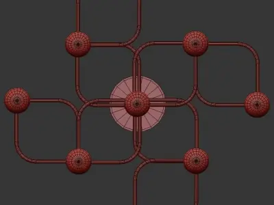 SCULPTURAL BRASS 3D model