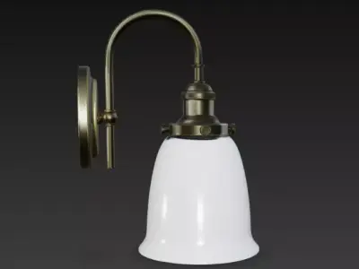 wall lamp 3D model 38