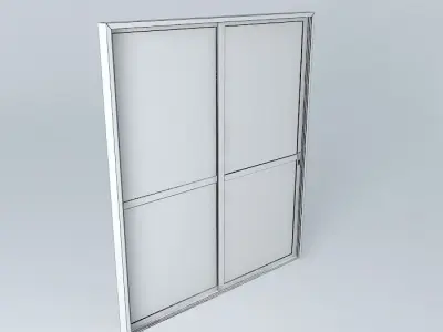Squarely Aluminio White Free 3D model