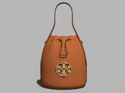 Tory Burch Bucket Bag Low-poly 3D model