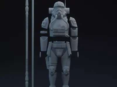 FU Heavy Shock One-Twelfth Scale Kit 3D print model 3D print model
