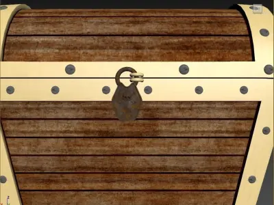 Treasure Chest 3D model
