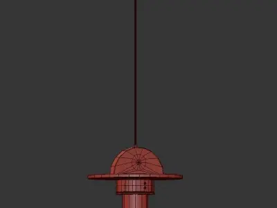 AGNES B pendant lamp 3D model
