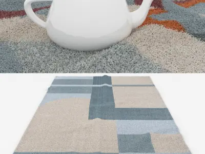 Rugs No 756 Low-poly 3D model
