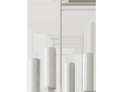  Kovacs LED Light Chandelier from the Tube Collection 3D model