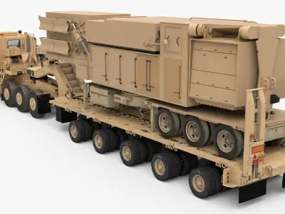  Tactical Radar Transport Heavy Hauler Sand 