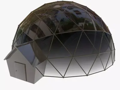 Geodesic Dome 3D model