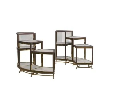 3D Printable Jewelry Organizer Rack Low-poly 3D model