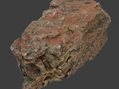 Milla Stone Low-poly 3D model