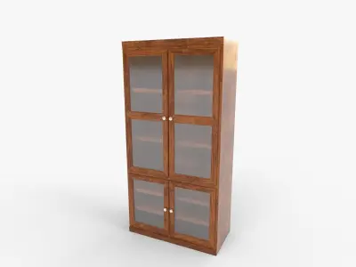 Mission Alder Bookcase 3D model