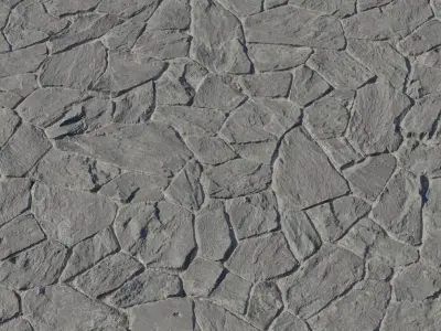 Natural Flagstone Floor Paving Texture