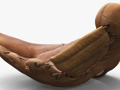  Rawlings Baseball Glove Leather Used 