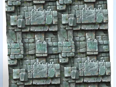 Stylized Wall Seamless Texture Texture shop