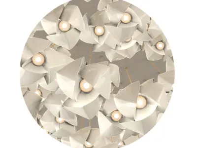 BLOOM LARGE CIRCLE 100 3D model
