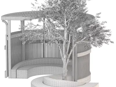Arbors and Pergola 3D model