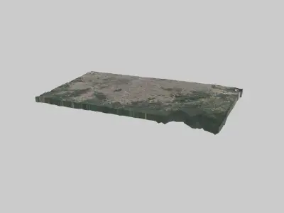 Santo Andre City Low-poly 3D model