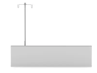Medical Bed Head Unit 3D model