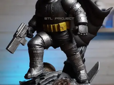 Armored Bat 3D print model