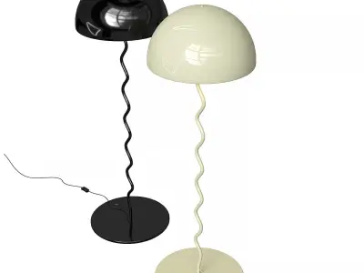 Alora Floor Lamp 3D model