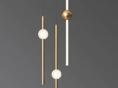 Orion Tubelight Lee Broom 3D model