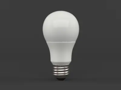 LED light bulbs 3D model