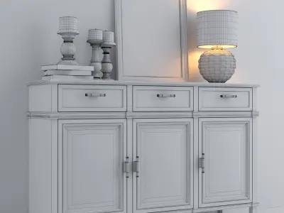 Commode 00 3D model