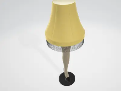 Kurt Adler Leg Lamp 3D model