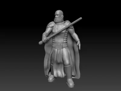 Swole Jawless Ancient Warrior 3D print model