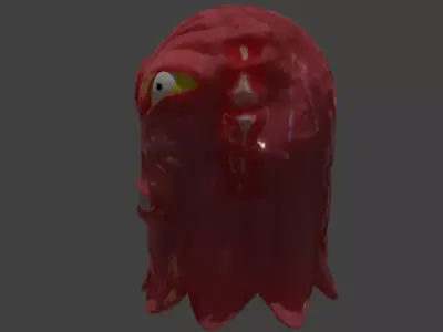 The Flesh octopus head 3D model