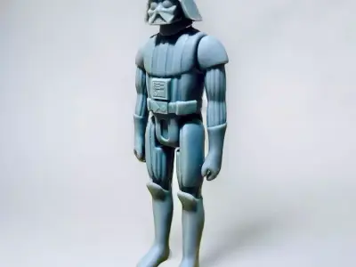 Darth Vader Star Wars vintage toy kenner 3D print model