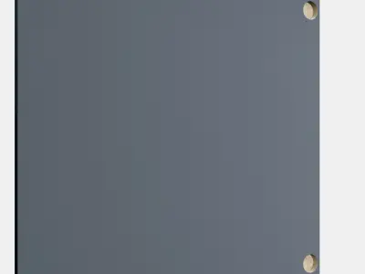 RIKSVIKEN Door 1 Low-poly 3D model