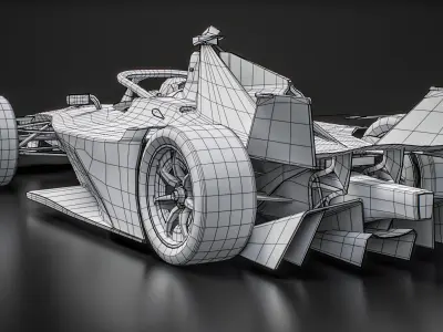  Cupra Kiro Formula E Team 2025 Gen3 Race Car 