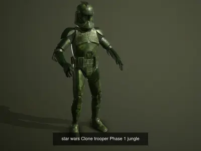 Clone trooper Phase 1 skin pack