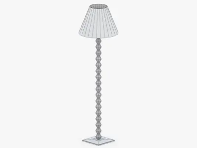 1431 - Floor Lamp Low-poly 3D model