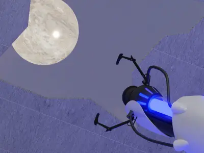 Portal gun  3D model