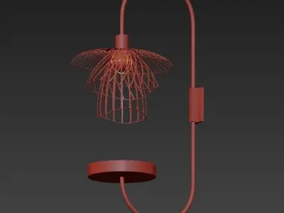 PAPILLON wall lamp 3D model
