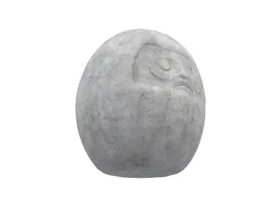 Bodhidharma Ornaments v1 001 Low-poly 3D model