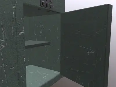 Safe Box  Low-poly 3D model