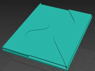 The room book Free 3D print model