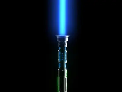 Light-Blade star wars lightsaber 3D model