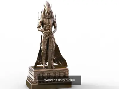 Deity Monolith Collection 1 3D Model Pack