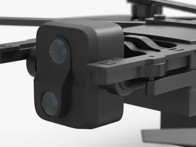  Combat Surveillance Drone Sonora Harmattan AI Black 