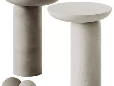 Decomplexe Side Table by Frederic Saulou 3D model