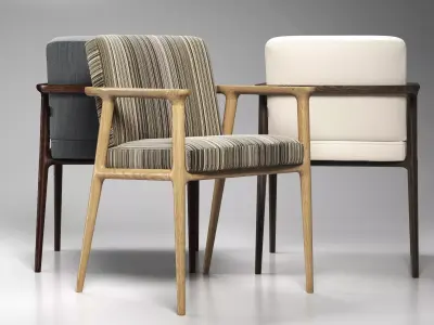 Zio Dining Chair 3D model